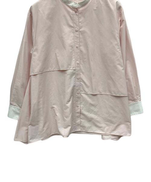 anplegant（アンプレガント）anplegant (アンプレガント) クレリックシャツ ピンク サイズ:Mの古着・服飾アイテム