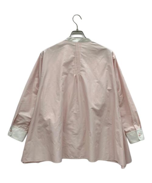anplegant（アンプレガント）anplegant (アンプレガント) クレリックシャツ ピンク サイズ:Mの古着・服飾アイテム