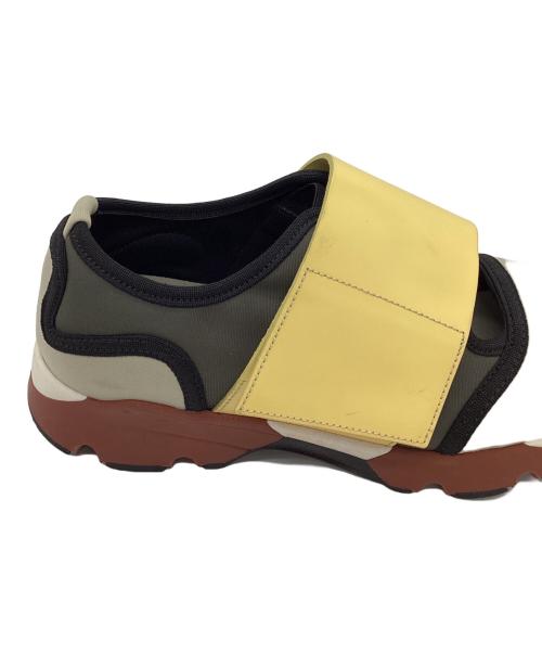 MARNI（マルニ）MARNI (マルニ) ネオプレンベルクロスニーカー カーキ サイズ:36の古着・服飾アイテム