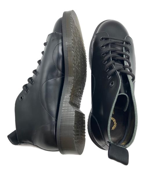 FRED PERRY（フレッドペリー）FRED PERRY (フレッドペリー) GEORGE COX (ジョージコックス) Monkey Boot ブラック サイズ:UK5の古着・服飾アイテム