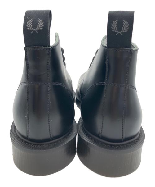 FRED PERRY（フレッドペリー）FRED PERRY (フレッドペリー) GEORGE COX (ジョージコックス) Monkey Boot ブラック サイズ:UK5の古着・服飾アイテム