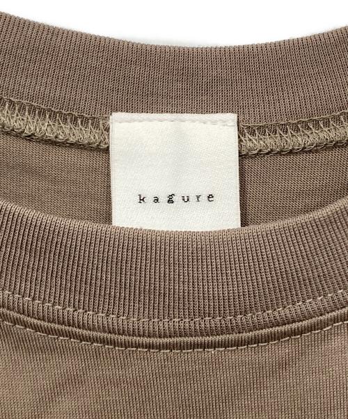 KAGURE（カグレ）KAGURE (カグレ) コットンカットワイドワンピース ブラウン サイズ:1の古着・服飾アイテム