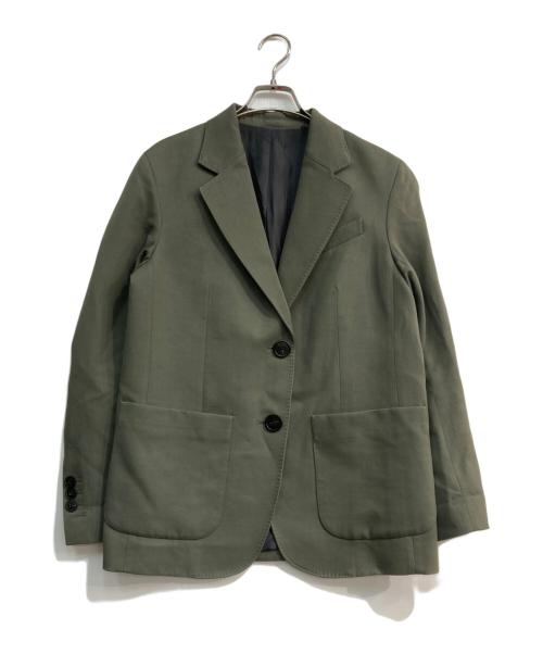 theory project（セオリープロジェクト）Theory Project (セオリープロジェクト) ボーイフレンドジャケット オリーブ サイズ:2の古着・服飾アイテム