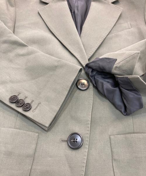 theory project（セオリープロジェクト）Theory Project (セオリープロジェクト) ボーイフレンドジャケット オリーブ サイズ:2の古着・服飾アイテム