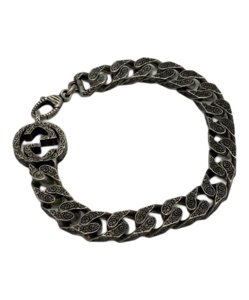 GUCCI（グッチ）GUCCI (グッチ) インターロッキングG シルバーチェーンブレスレット シルバーの古着・服飾アイテム