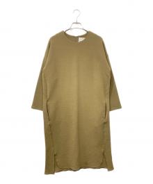 ticca（ティッカ）の古着「バックジップワンピース」｜オリーブ