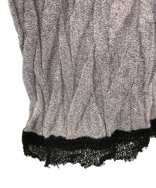 AKANE UTSUNOMIYA（アカネウツノミヤ）AKANE UTSUNOMIYA (アカネウツノミヤ) ニットカーディガン グレー サイズ:FREEの古着・服飾アイテム