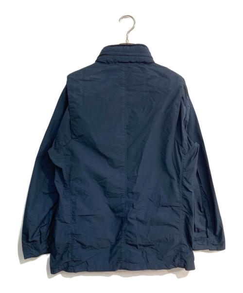 D'URBAN（ダーバン）D'URBAN (ダーバン) 製品染めスタンドブルゾン ネイビー サイズ:Ｌの古着・服飾アイテム