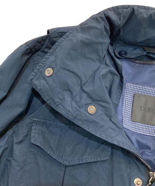 D'URBAN（ダーバン）D'URBAN (ダーバン) 製品染めスタンドブルゾン ネイビー サイズ:Ｌの古着・服飾アイテム