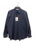 417 by EDIFICE（417 バイ エディフィス）の古着「LE JAPON Akita レギュラーウールシャツ」｜ネイビー