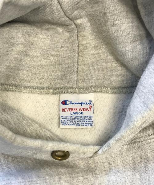 Champion（チャンピオン）Champion (チャンピオン) リバースウィーブスウェットパーカー グレー サイズ:Lの古着・服飾アイテム