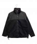 GOODWILLグッドウィル）の古着「フリースジャケット」｜ブラック