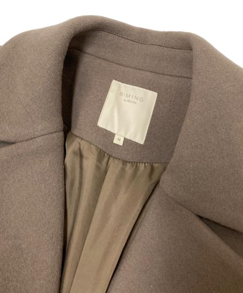 B:MING by BEAMS（ビーミングバイビームス）B:MING by BEAMS (ビーミングバイビームス) オーバー チェスターコート ブラウン サイズ:Mの古着・服飾アイテム