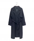 green label relaxingグリーンレーベルリラクシング）の古着「ライト トレンチ コート」｜ネイビー