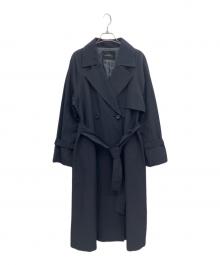 green label relaxing（グリーンレーベルリラクシング）の古着「ライト トレンチ コート」｜ネイビー