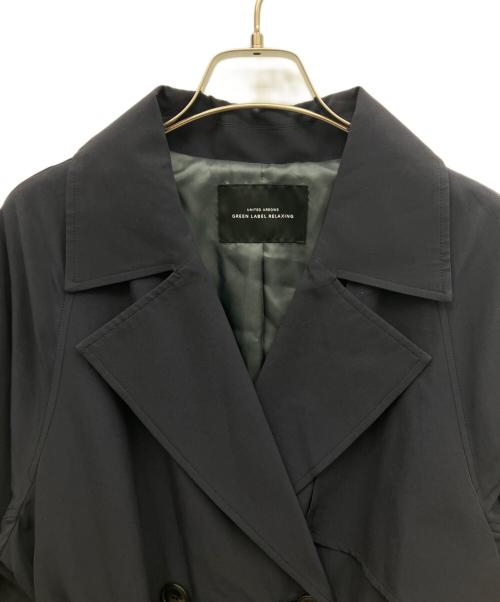 green label relaxing（グリーンレーベルリラクシング）green label relaxing (グリーンレーベルリラクシング) ライト トレンチ コート ネイビー サイズ:Freeの古着・服飾アイテム