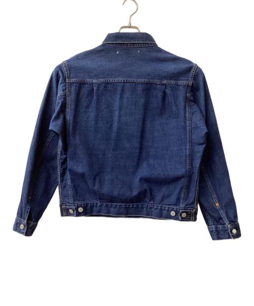 SCYEBASICS（サイベーシックス）SCYEBASICS (サイベーシックス) Selvedge Denim Used Wash Trucker Jacket ブルー サイズ:38の古着・服飾アイテム