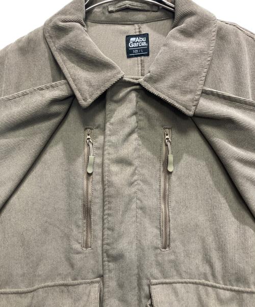 Abu Garcia（アブガルシア）Abu Garcia (アブガルシア) フィッシングバルマカーンコーデュロイジャケット ブラウン サイズ:Lの古着・服飾アイテム