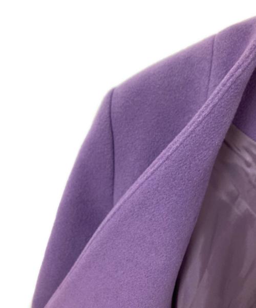 UNITED TOKYO（ユナイテッドトーキョー）UNITED TOKYO (ユナイテッドトーキョー) ノーカラーコート パープル サイズ:1の古着・服飾アイテム
