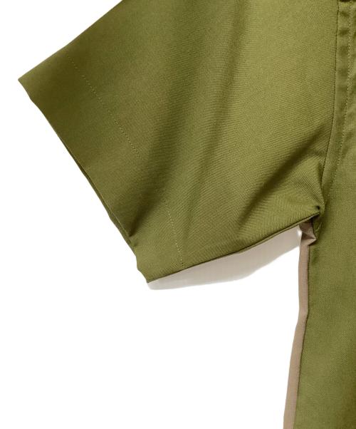 MARNI（マルニ）MARNI (マルニ) MA BOWLING SHIRT (ボウリングシャツ) カーキ×ブラウン サイズ:44の古着・服飾アイテム