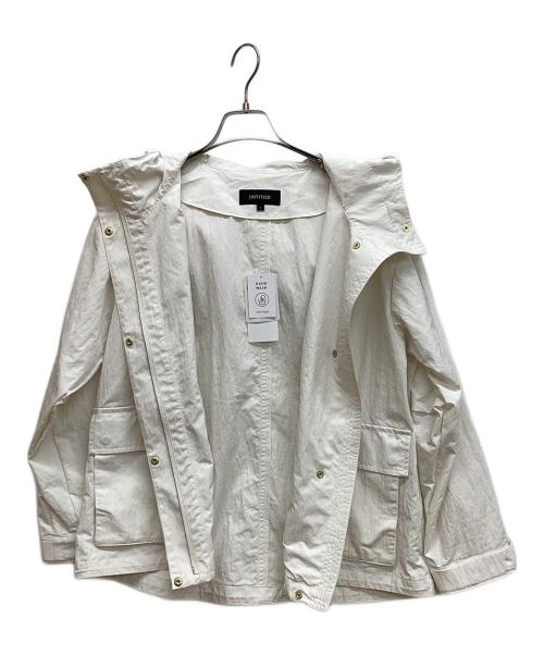 UNTITLED（アンタイトル）UNTITLED (アンタイトル) リップタフタマウンテンパーカー ホワイト サイズ:1の古着・服飾アイテム