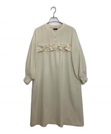 Sono（ソーノ）の古着「フリルフルワンピース」｜アイボリー