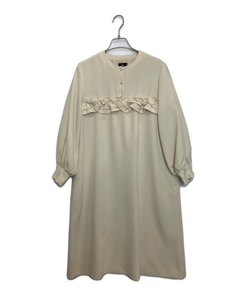 Sono（ソーノ）Sono (ソーノ) フリルフルワンピース アイボリー サイズ:Freeの古着・服飾アイテム