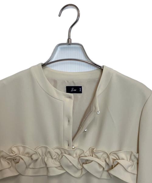 Sono（ソーノ）Sono (ソーノ) フリルフルワンピース アイボリー サイズ:Freeの古着・服飾アイテム