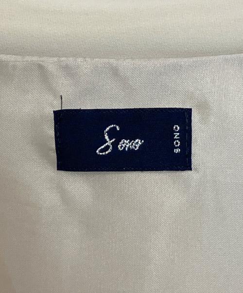 Sono（ソーノ）Sono (ソーノ) フリルフルワンピース アイボリー サイズ:Freeの古着・服飾アイテム