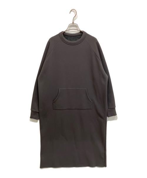 journal standard luxe（ジャーナルスタンダード ラックス）JOURNAL STANDARD LUXE (ジャーナルスタンダード ラックス) ボンバー ワンピース グレー サイズ:Fの古着・服飾アイテム