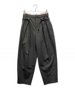 中古・古着通販】LOHEN (ローヘン) ダブルクロスフォルムパンツ 中古・古着通販】LOHEN (ローヘン) ダブルクロスフォルムパンツ