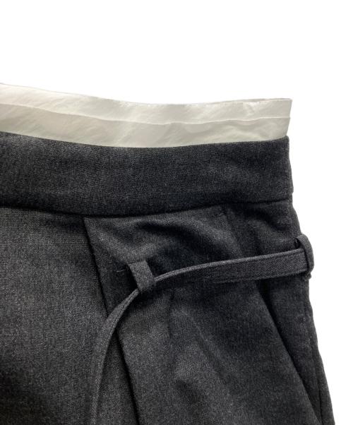 LOHEN（ローヘン）LOHEN (ローヘン) バイカラーカットオフタックパンツ グレー サイズ:SIZE 36の古着・服飾アイテム