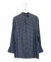 MUSE de Deuxieme Classe（ミューズ ドゥーズィエム クラス）の古着「BINDA Silk ドットプリントシャツ」｜ネイビー