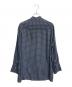 MUSE de Deuxieme Classe (ミューズ ドゥーズィエム クラス) BINDA Silk ドットプリントシャツ ネイビー サイズ:FREE：12000円