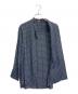 中古・古着 MUSE de Deuxieme Classe (ミューズ ドゥーズィエム クラス) BINDA Silk ドットプリントシャツ ネイビー サイズ:FREE：12000円