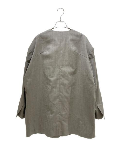 LOHEN（ローヘン）LOHEN (ローヘン) V COLLAR LIGHT JACKET グレー サイズ:F 未使用品の古着・服飾アイテム
