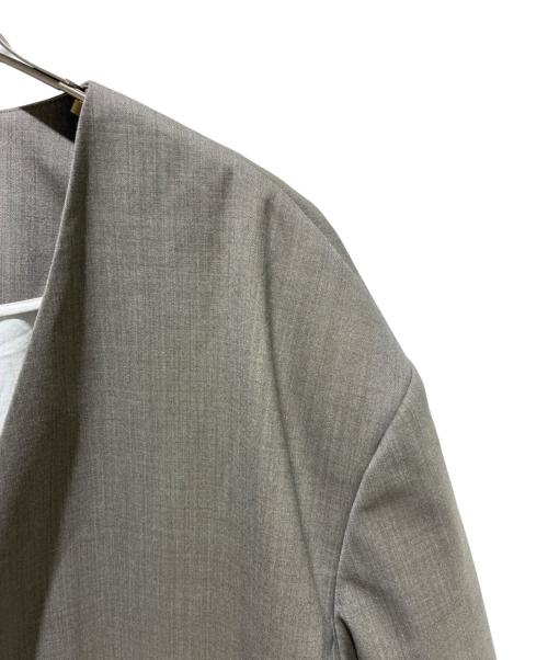 LOHEN（ローヘン）LOHEN (ローヘン) V COLLAR LIGHT JACKET グレー サイズ:F 未使用品の古着・服飾アイテム