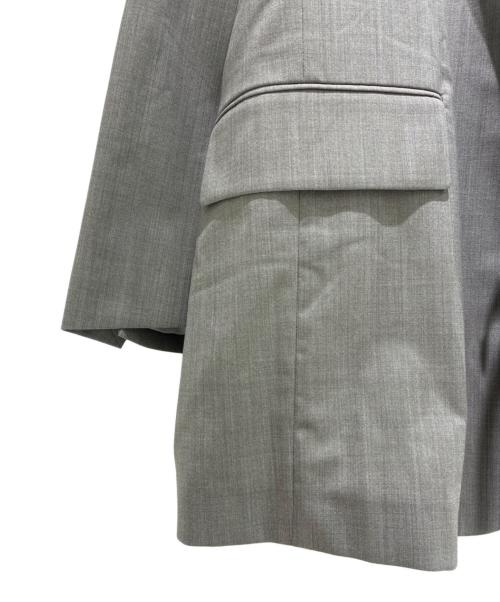 LOHEN（ローヘン）LOHEN (ローヘン) V COLLAR LIGHT JACKET グレー サイズ:F 未使用品の古着・服飾アイテム