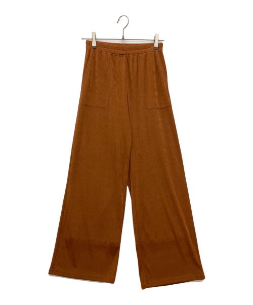 CLANE（クラネ）CLANE (クラネ) BRIGHT JERSEY PANTS オレンジ サイズ:1の古着・服飾アイテム