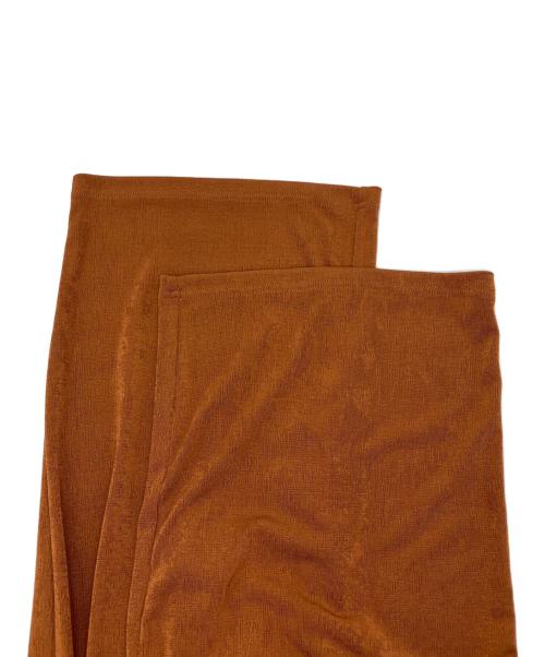 CLANE（クラネ）CLANE (クラネ) BRIGHT JERSEY PANTS オレンジ サイズ:1の古着・服飾アイテム
