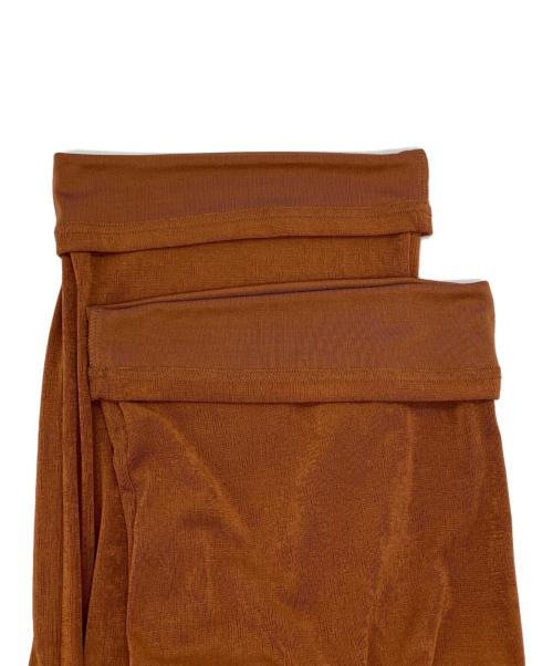 CLANE（クラネ）CLANE (クラネ) BRIGHT JERSEY PANTS オレンジ サイズ:1の古着・服飾アイテム