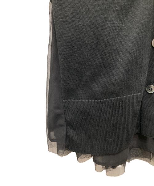 ARPEGE STORY（アルページュストーリー）Arpege story (アルページュストーリー) バックチュールフレアカーデ ブラック サイズ:2の古着・服飾アイテム