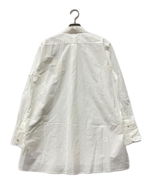 Conte（コンテ）conte (コンテ) コットン ロゴ レギュラーカラーシャツ ホワイト サイズ:下記参照の古着・服飾アイテム