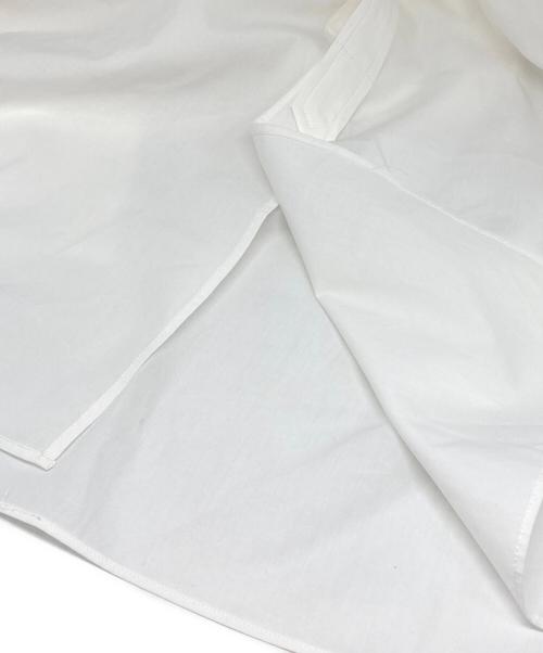 Conte（コンテ）conte (コンテ) コットン ロゴ レギュラーカラーシャツ ホワイト サイズ:下記参照の古着・服飾アイテム