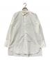 conte（コンテ）の古着「コットン ロゴ レギュラーカラーシャツ」｜ホワイト