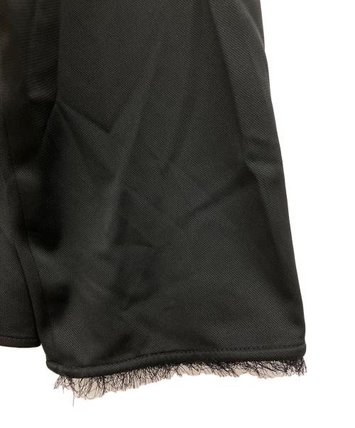CLANE（クラネ）CLANE (クラネ) W FACE FRINGE SHIRTS ブラック サイズ:2 未使用品の古着・服飾アイテム