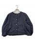 TREFLE+1（トレフルプラスワン）の古着「プリーツデニムジャケット」｜インディゴ