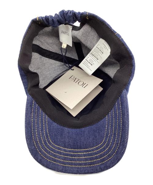 patou（パトゥ）patou (パトゥ) デニムキャップ サイズ:L 未使用品の古着・服飾アイテム