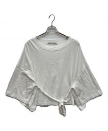 INSCRIRE（アンスクリア）の古着「Belted Wide Tee」｜ホワイト