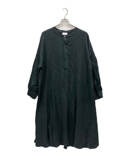 MOGA（モガ）MOGA (モガ) フィブリルツイルワンピース ブラック サイズ:Fの古着・服飾アイテム